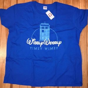 Doctor Who Disney style T-shirt
